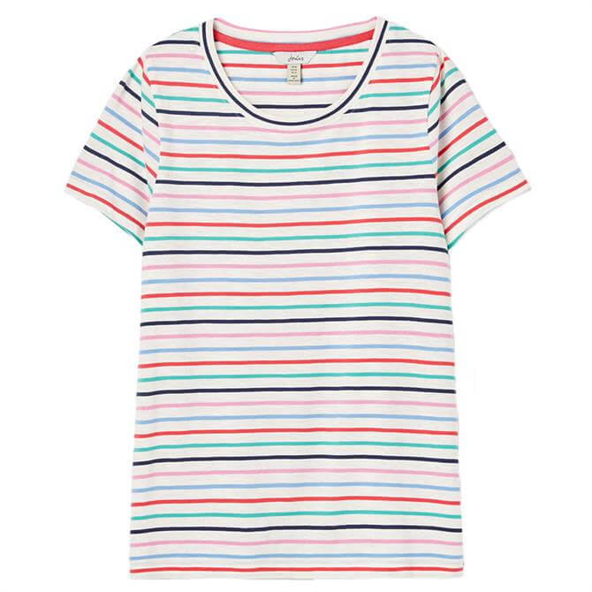 Joules Carley Stripe Classic Crew T-Shirt